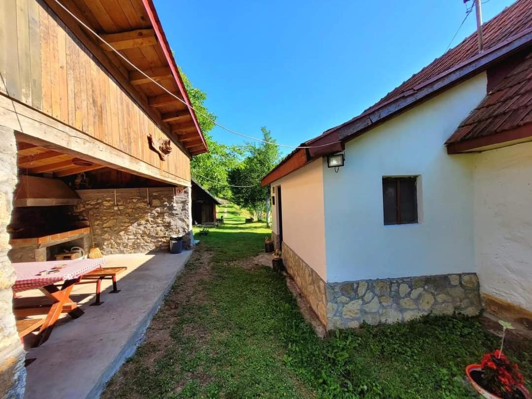 Etno Guest House Lalovic Tjentiste Esterno foto