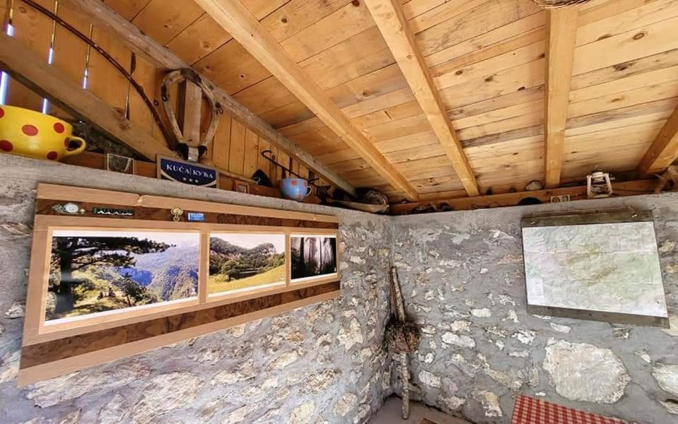 Etno Guest House Lalovic Tjentiste Esterno foto