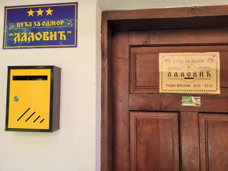 Etno Guest House Lalovic Tjentiste Esterno foto